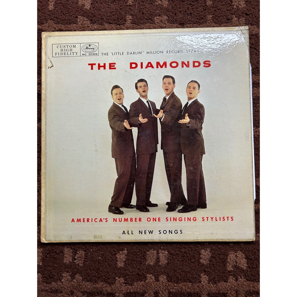 The‎ Diamonds America Number One Singing Stylists Mercury Records Vinyl LP Album